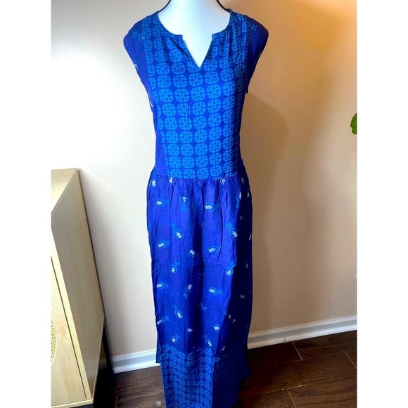 Paisley Maxi Dress Boho NWT - Picture 1 of 11
